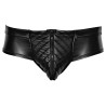 Svenjoyment Slip sexy ouvert Maten Noir